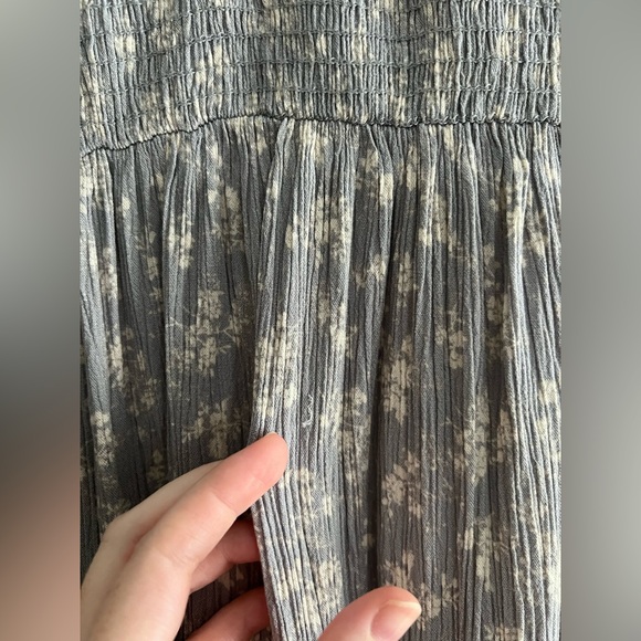 Dahl Elizabeth Dress Light Blue Floral Size Large Women’s - Picture 4 of 5